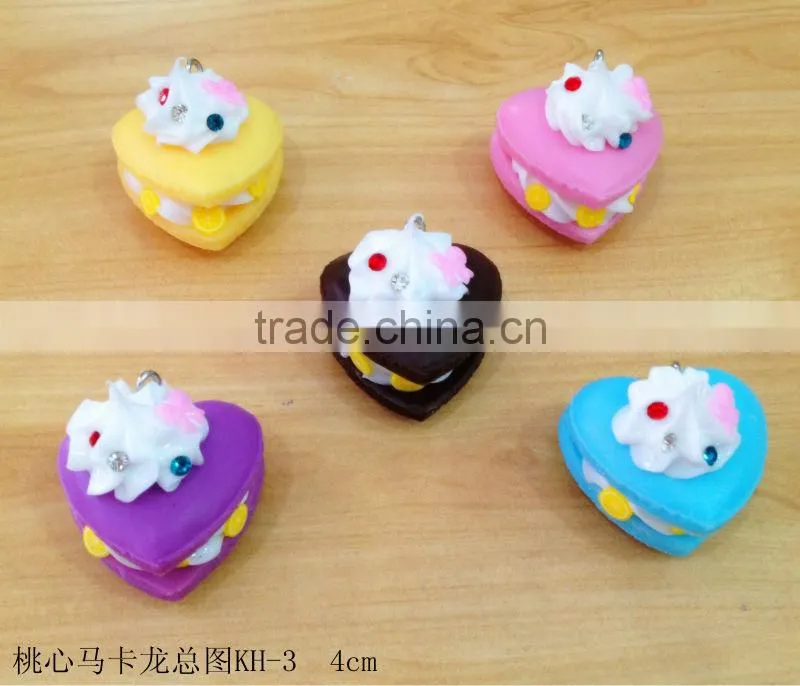 Plastic macaroon for decoration or display in cake shop