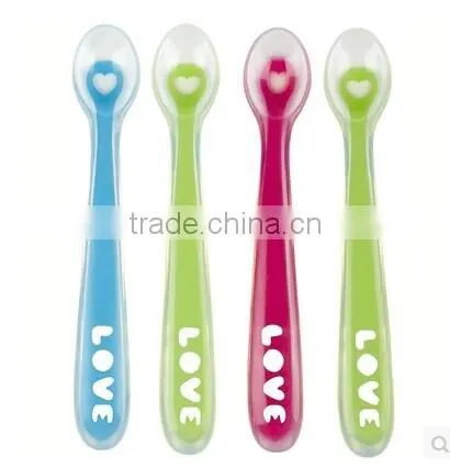 food grade silicone soft spoon for baby