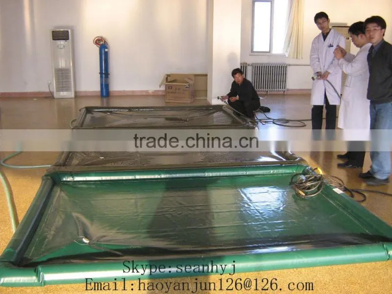 Environmental protection oil spill containment berm