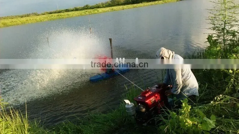 high oxygen increasing small fish pond pool aerator