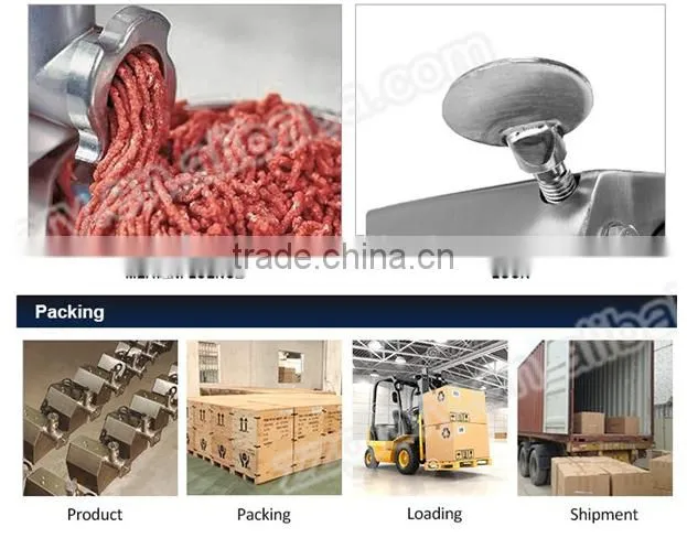 Household use stainless steel meat grinder