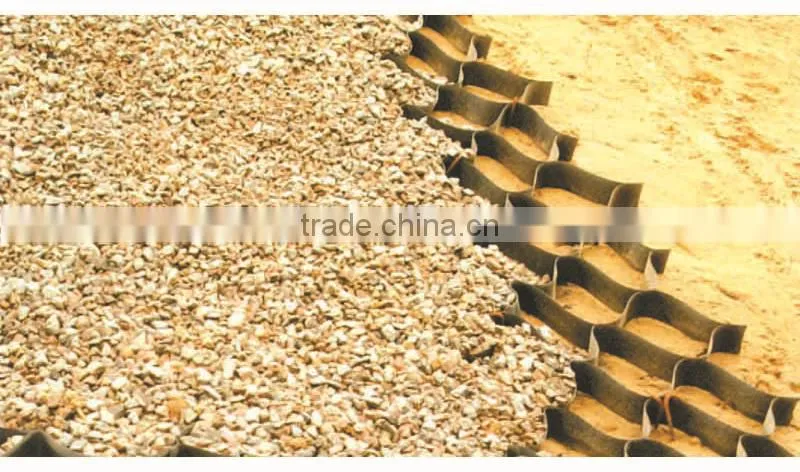Good HDPE Geocell Gravel Grid
