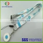 Fashion plastic lanyard adjustable badges reel for sale