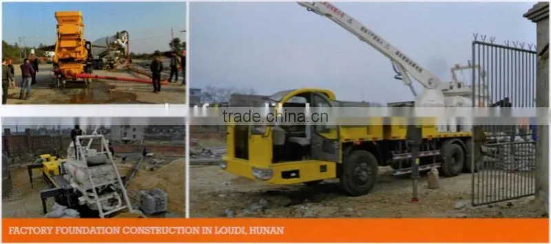 TF concrete pump on sale with concrete pump parts