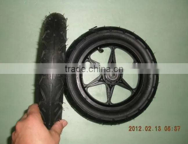 12 x 1.75 Bicycle wheel with axle