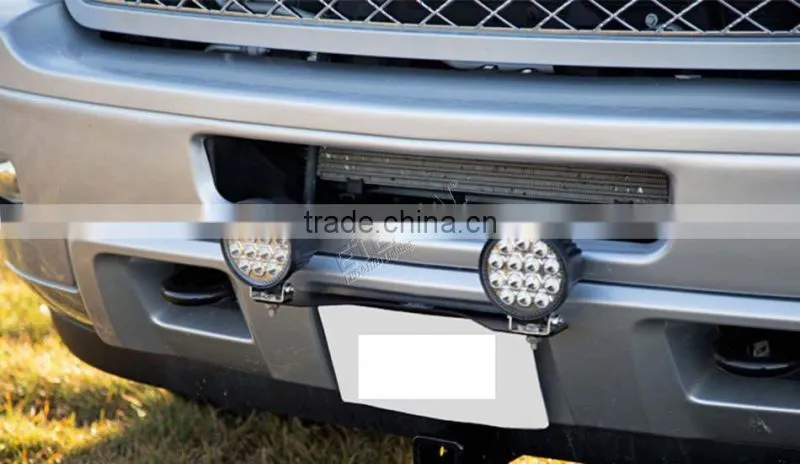 42W 4in round truck tractor excavator crane truck motorcycle ATV UTV high power spotlight led working lamp