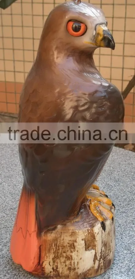 OEM blow molding plastic owl hunting decoys,owl decoration.