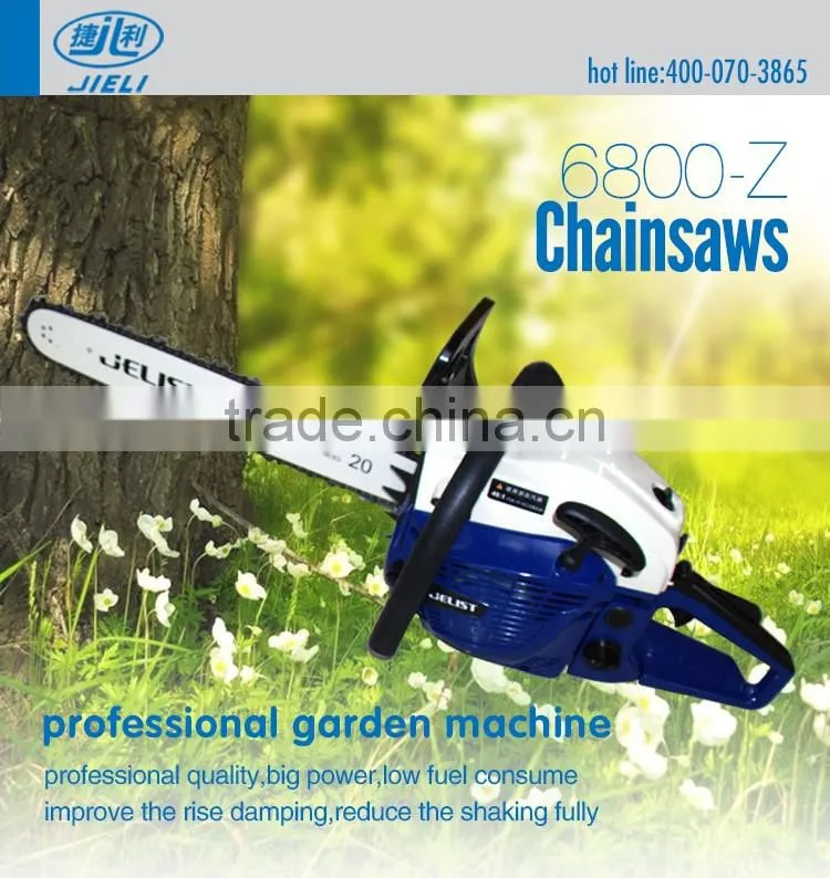 New model chainsaw 6800 68cc powerful garden tool