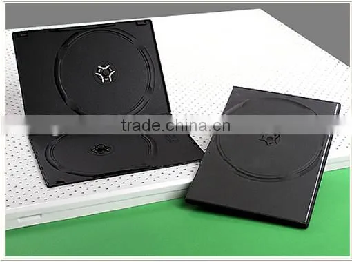 14MM Single and Double Black rectangle dvd gift box