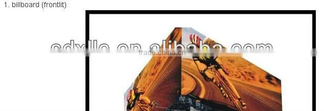 Factory Price poly flex fabric for advertisement