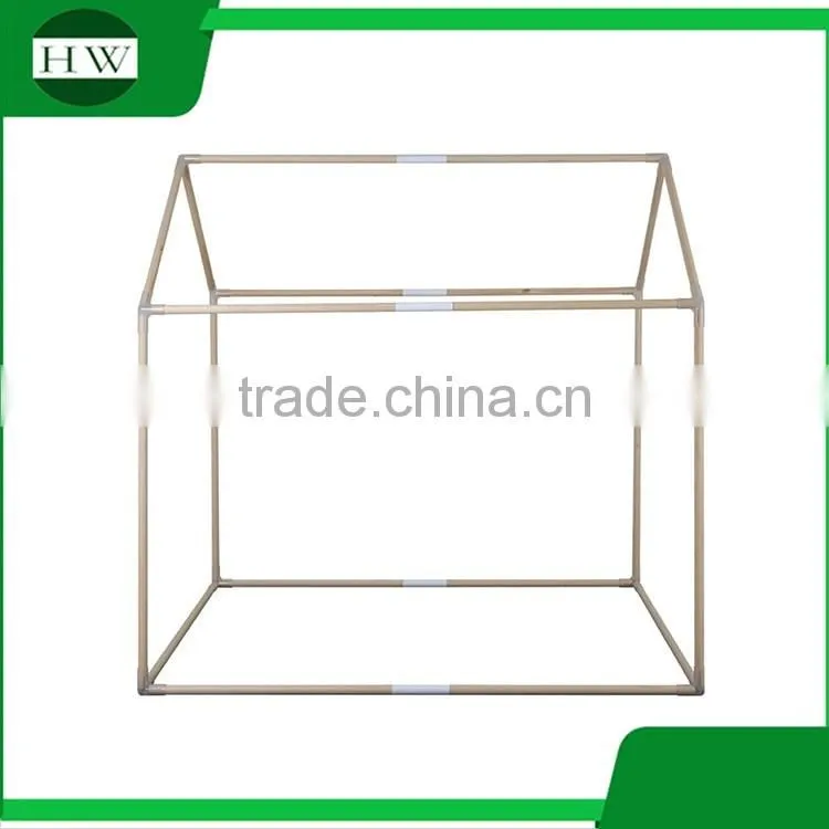 Wholesale OEM durable cotton canvas indoor children toy house wood kids play cubby house