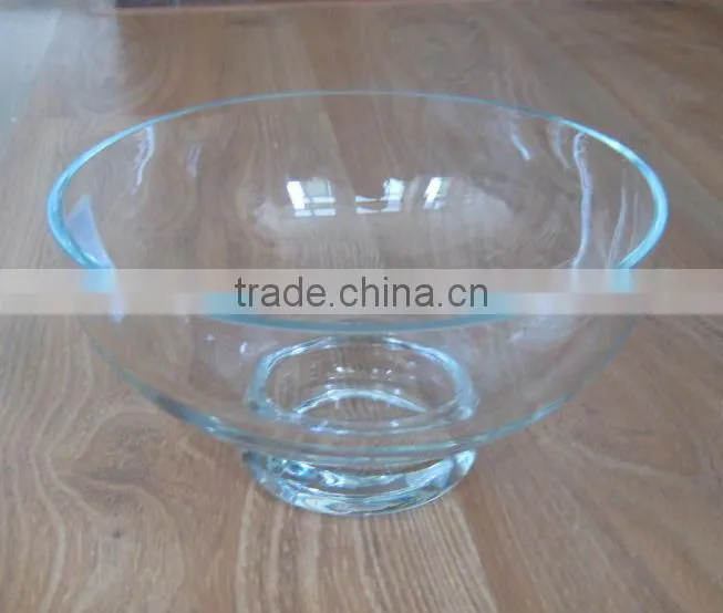 home decoration candy plate glass vase