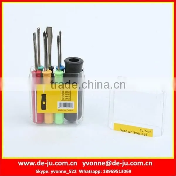 Massage Handle Promotion Screwdriver Set