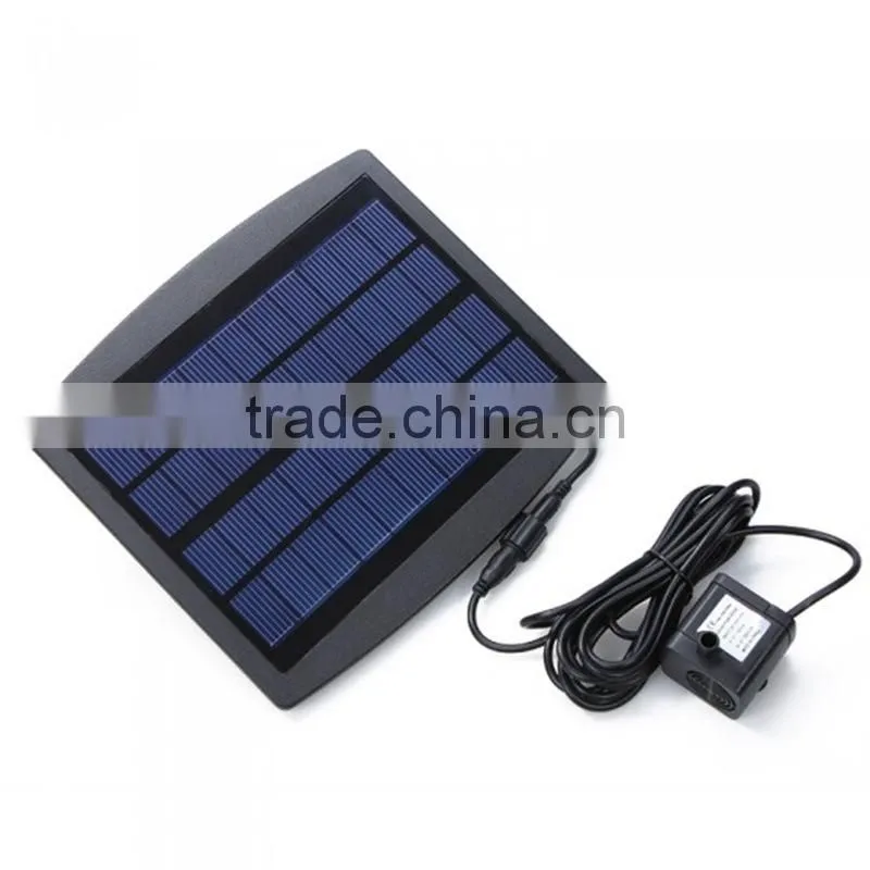 (long battery) garden fountain, solar battery aquarium fountain 2.5 W high power pump