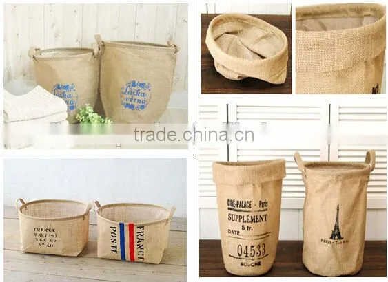 2015 Wholesale New Design 100% Jute Fabric for Flower wrapping