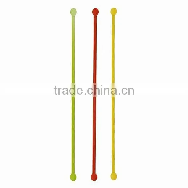 Practical Adjustable Self-locking Bind Silicone Ties