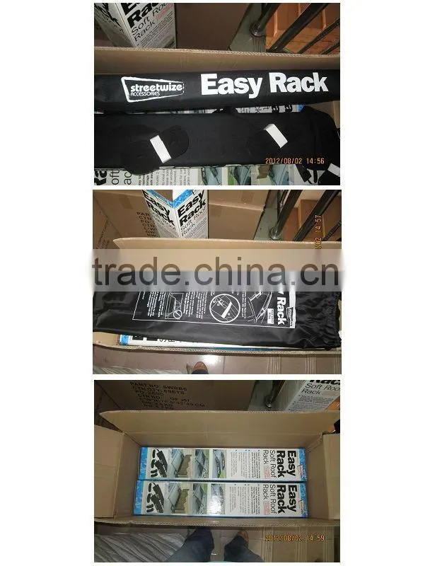 universal cars car roof racks/ soft roof racks/kayak accessories