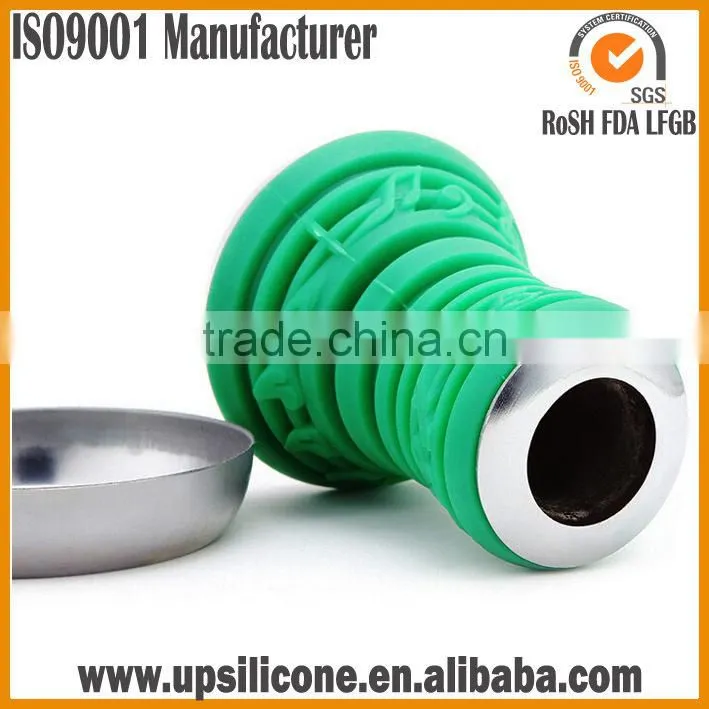 wholesale heat resistant none stick silicone hookah bowl