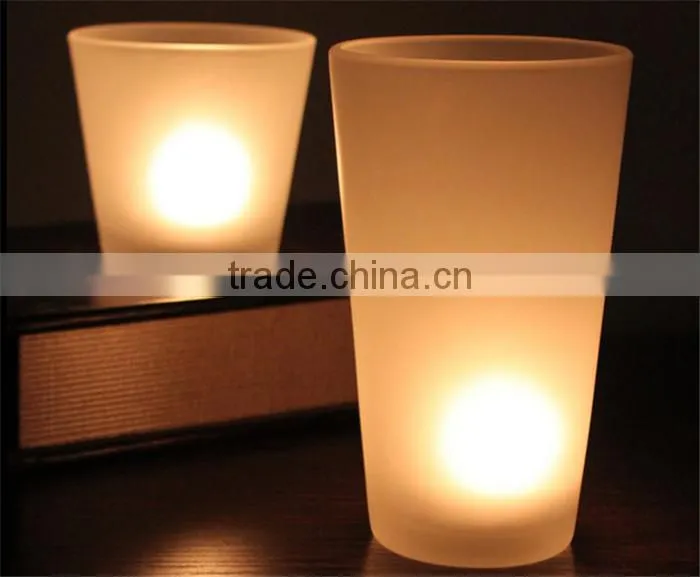 rose candle holder set of two frosting candles