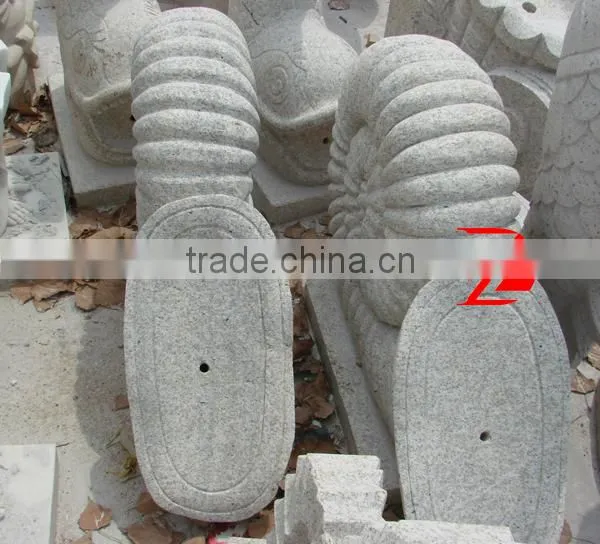 garden granite snail sculpture without shell