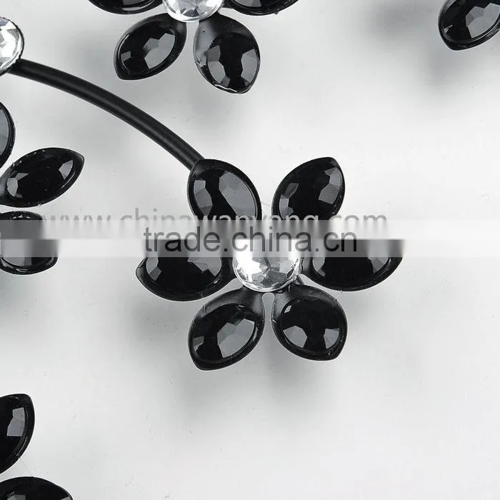 Different Kinds Flower Shape Beautiful Custom Wall Clock