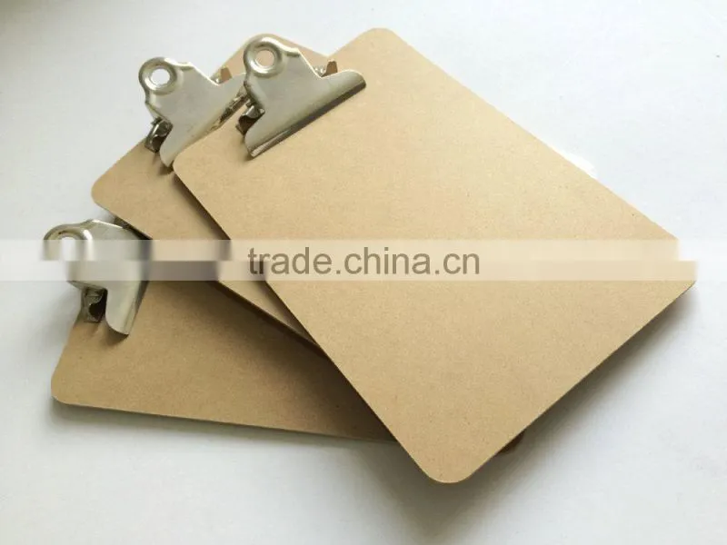A5 MDF butterfly clip Office school use clipboard