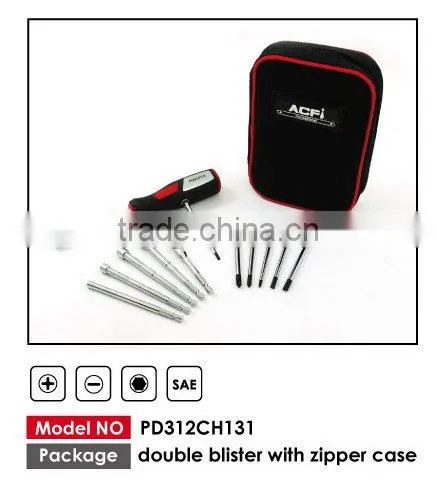 13PC Nutdriver Screwdriver Set Sae
