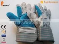 Reinforced Cow Split Leather Safety Glove