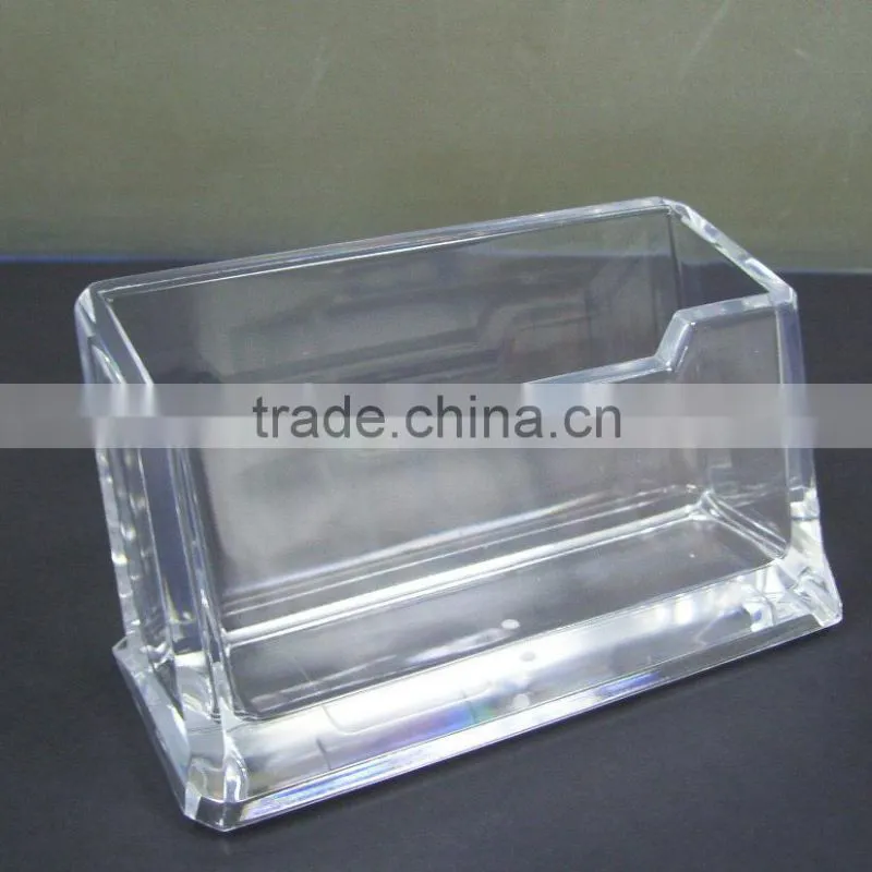Hot selling transparent table plastic memo holder