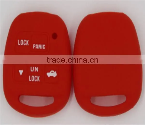 Silicone 6 Buttons Key Cover for LEXUS RX300 LX470 with panic buttons