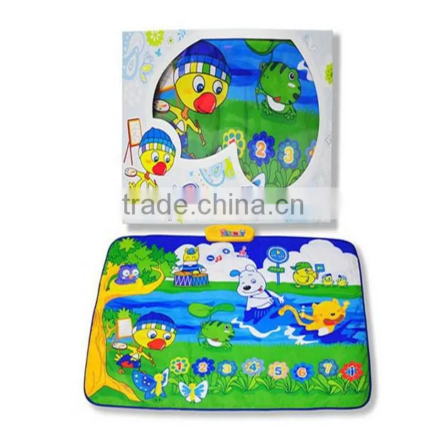 hot selling plush musical infant toy set with CE