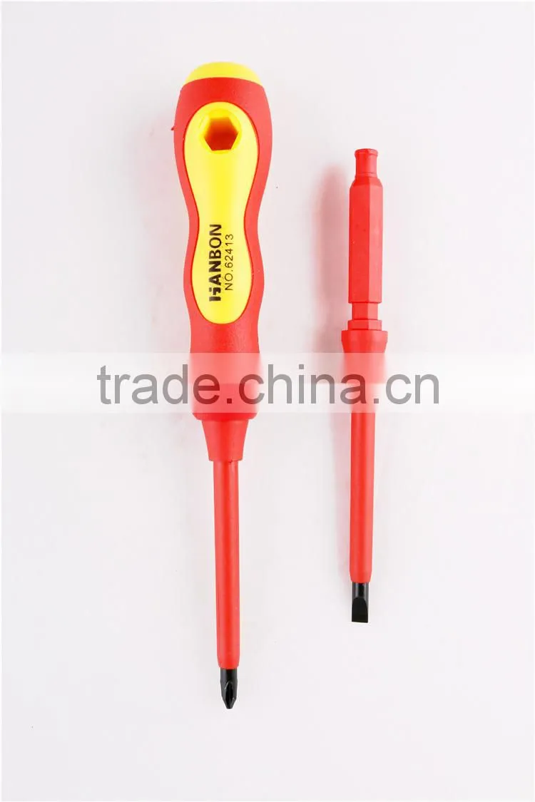 Professional multi-purpose insolution voltage screwdriver, insulated screwdriver