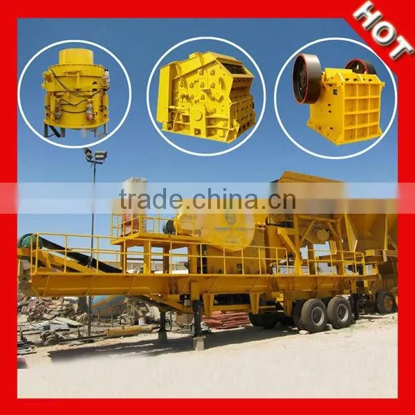 Factory Direct Selling Mobile Crusher with ISO Approval for Sale