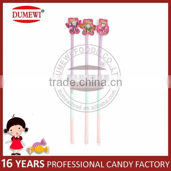 3 in 1 Mixed Fruit Flavors CC Stick Sour Powder Candy