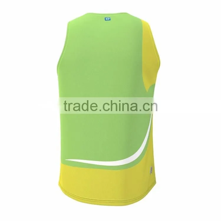 Fashion custom high quality women Gym Reflective Running Vest