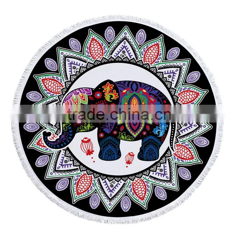 High quality print women summer cover factory sun-proof pad mandala beach towel