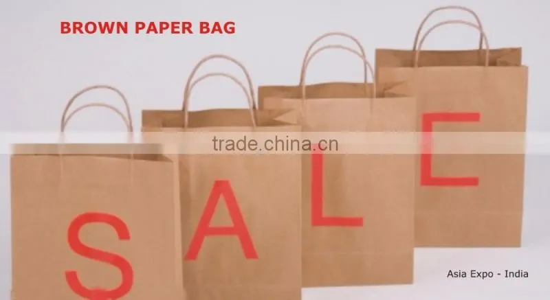 Offset Printed Paper Shopping Bags