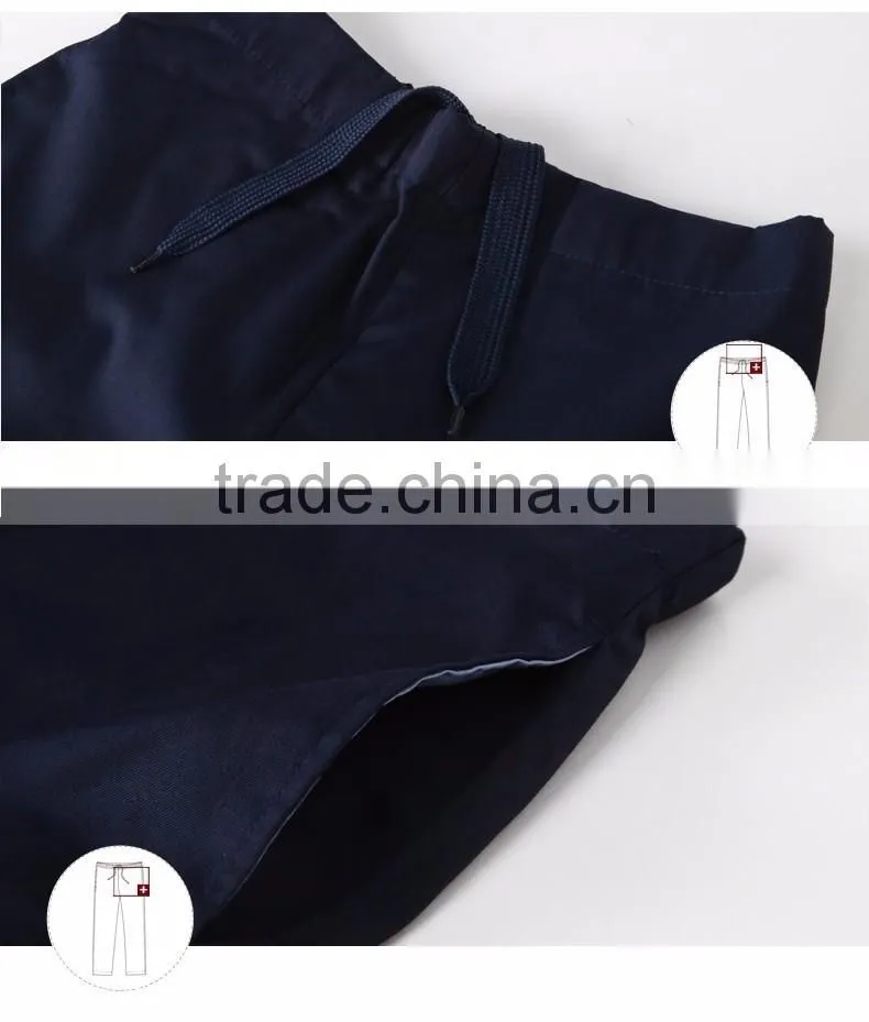 2017 Hospital Clinic Doctor Nurse Printed Medical Clothings Comfortable & Breathable Unisex Medical Scrubs Uniform Set