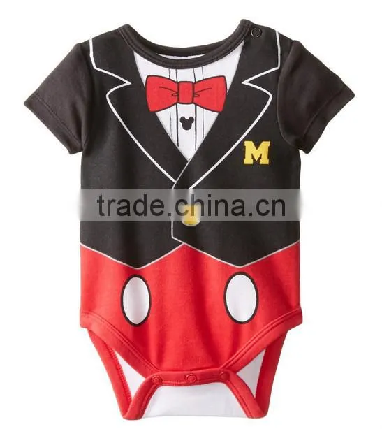 China alibaba printing cotton wholesale organic cotton baby bodysuit