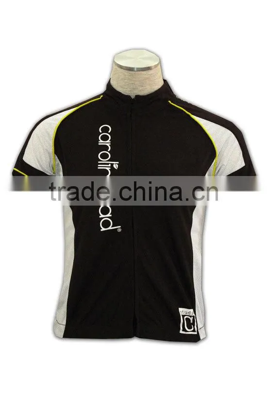 Fashionable imprint short sleeve customed road bike jersey