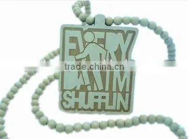 Fashion wood handmade fashion beaded necklaces