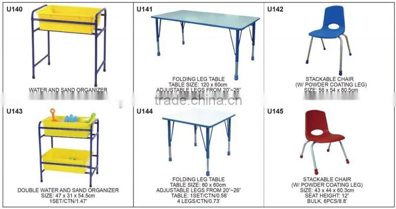 KIDS STACKABLE CHAIR 12" / FUNITURE