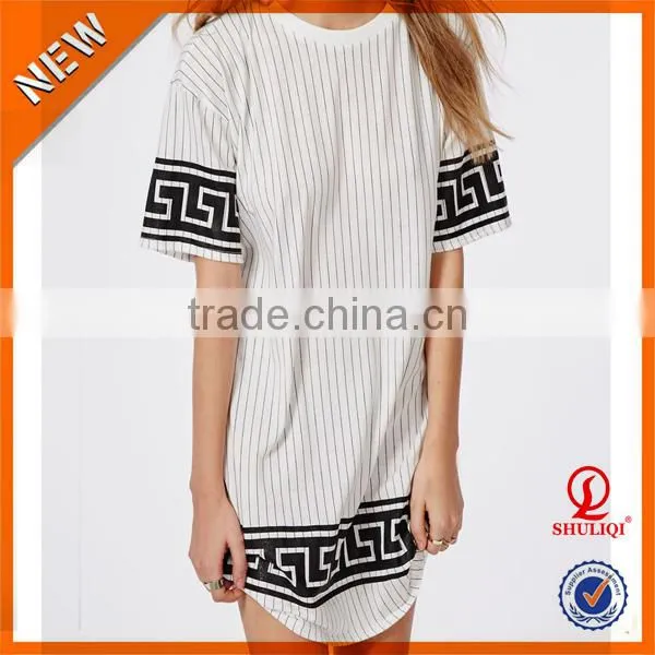 China cutom all types of casual ladies dresses