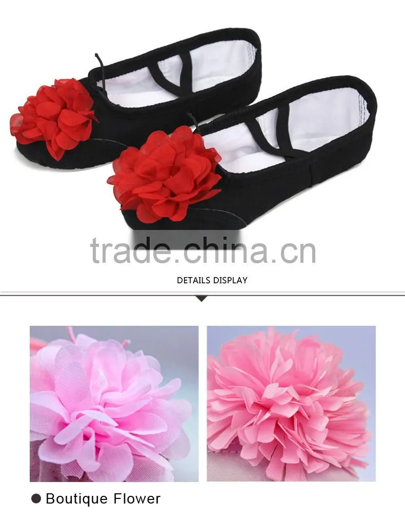 High Quality Soft Canvas Dance Shoes Split Sole Ballet Shoes