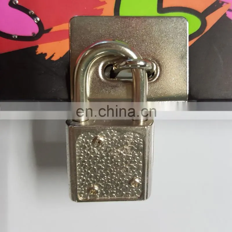 hot selling promotion custom push button notebook diary with lock and key