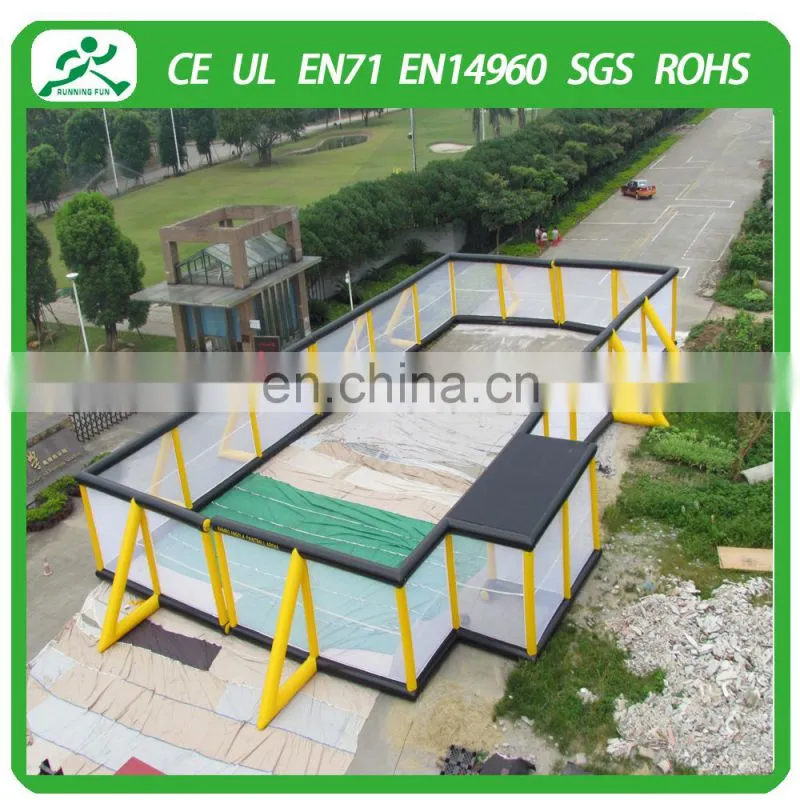 2015 hot sale inflatable paintball field for sport games(Running Fun)