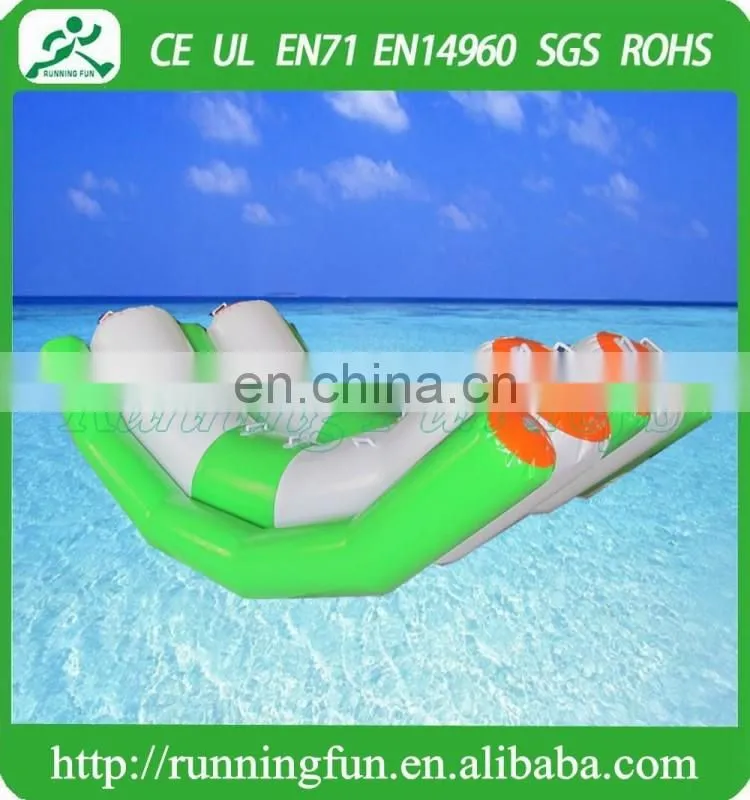 Hot sale seesaw on water, water park equipment
