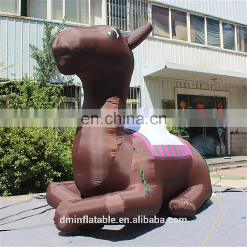 Advertising printed cartoon inflatable camel