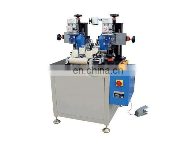 Thermal break assembly knurling machine with insertion for aluminum