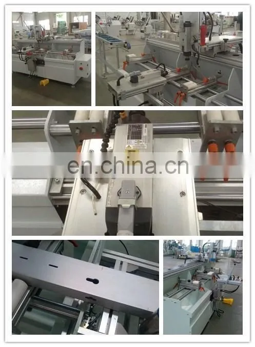 Aluminum Curtain Wall Double Axis High Speed Copying Router